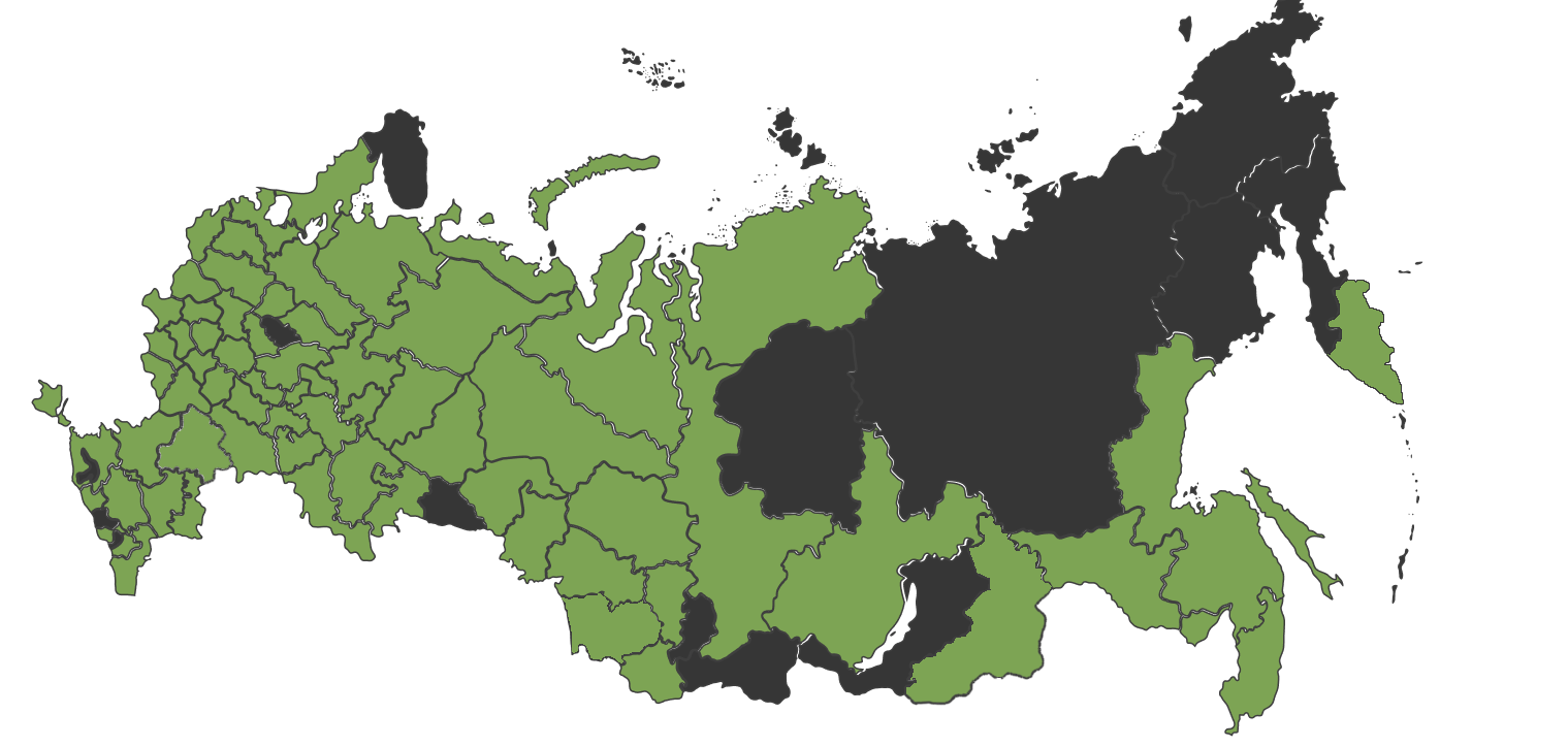 Карта доставки